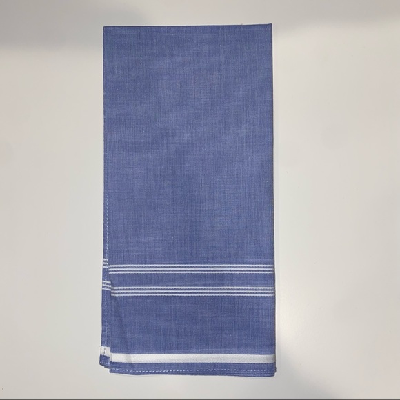 Men’s Blue Handkerchief - Picture 3 of 3